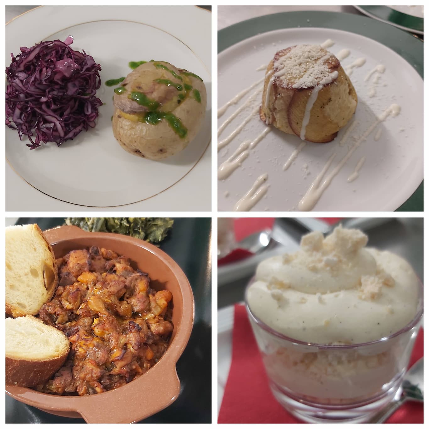 Menù di terra Gennaio 2026