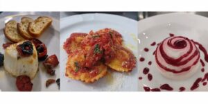 Menù dell'ingrediente Giugno 2026: Ricotta al forno, Cavaiuoli, Spinacino di vitello ricotta e biete, Semifreddo di ricotta